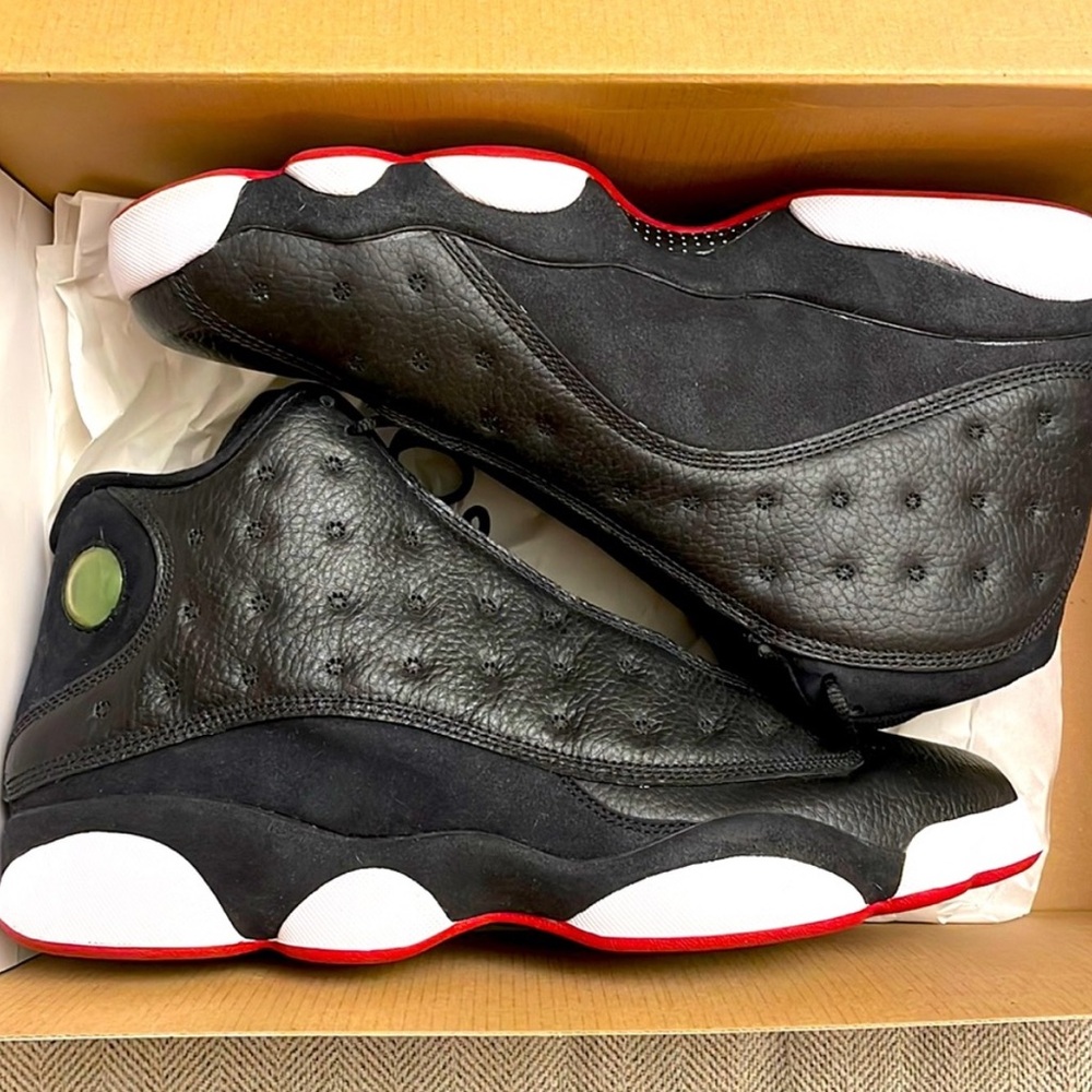 Jordan 13 playoffs ..”2011 release “Black and Red High-Top